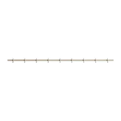 Relief hakenrek large 123 cm, Beige< Haken & Hangers