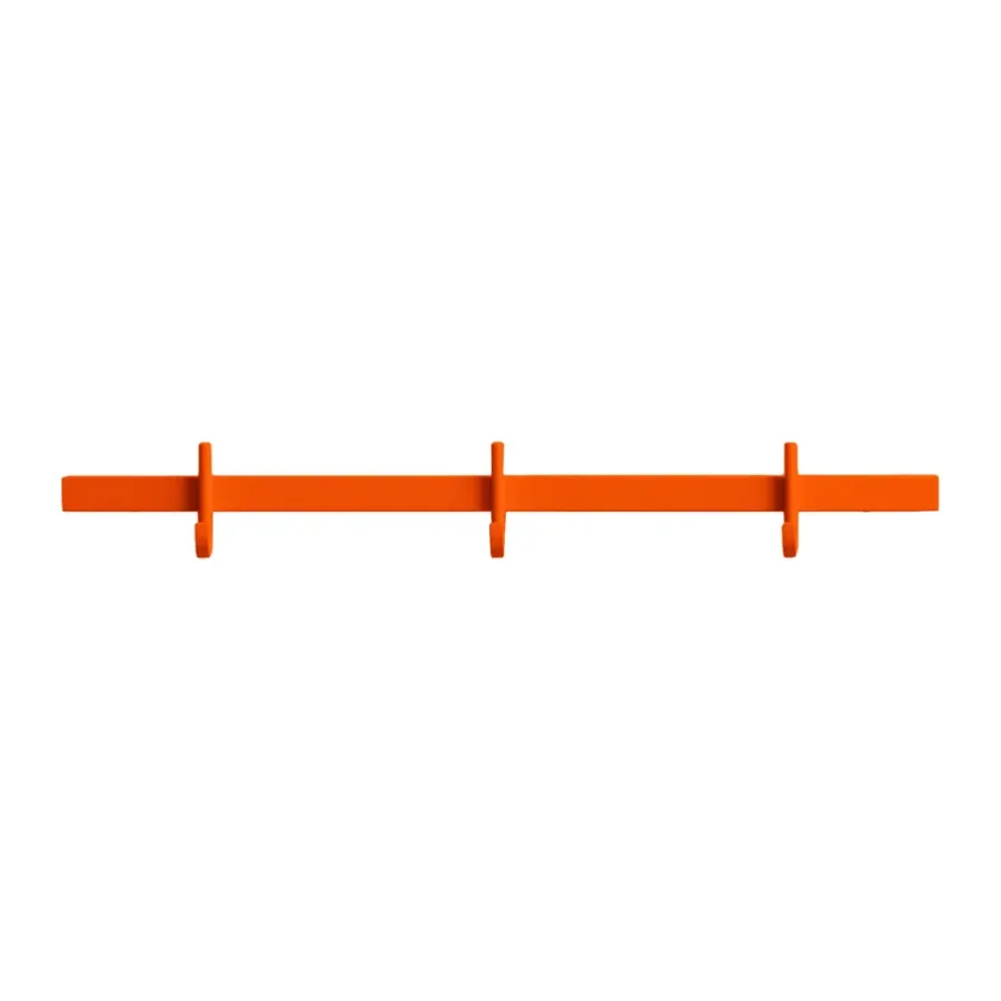 Relief hakenrek small 41 cm, Oranje< Haken & Hangers