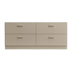 Relief sokkel 123 cm, Beige< Ladekasten & Ladeblokken