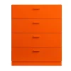 Relief sokkel 82 cm, Oranje< Ladekasten & Ladeblokken