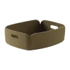 Muuto Restore dienblad, Brown Green< Opbergmanden