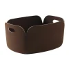 Muuto Restore opbergmand, Dark Brown< Opbergmanden