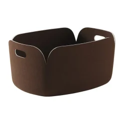 Muuto Restore opbergmand, Dark Brown< Opbergmanden