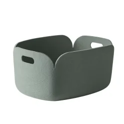 Muuto Restore opbergmand, dusty green< Opbergmanden