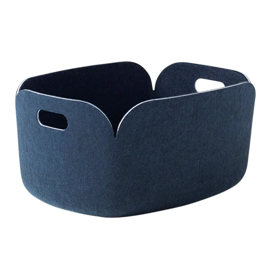 Muuto Restore opbergmand, midnight blue< Opbergmanden