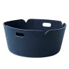 Muuto Restore opbergmand rond, midnight blue< Opbergmanden