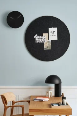 Gejst Retell pinboard prikbord Ø80 cm, Zwart-messing< Prikborden