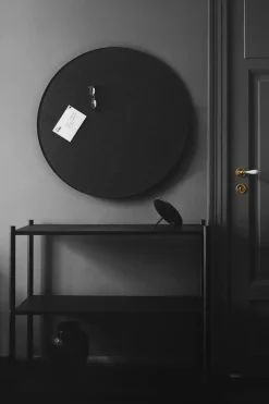 Gejst Retell pinboard prikbord Ø80 cm, Zwart< Prikborden