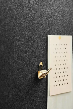 Gejst Retell pinboard prikbord Ø80 cm, Zwart< Prikborden