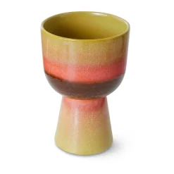 HKliving Retro bloempot Ø16,5 cm, Lime green< Bloempotten