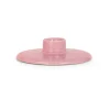 Lyngby Porcelæn Rhombe kandelaar 3 cm, Roze< Kandelaars