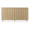 Normann Copenhagen Rib bijzettafel 45x159 cm, Oak< Ladekasten & Dressoirs