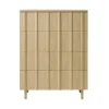 Normann Copenhagen Rib commode 4 lades, Oak< Ladekasten & Dressoirs