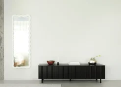 Normann Copenhagen Rib dressoir laag, Soft Black< Tv- & Mediameubels|Ladekasten & Dressoirs
