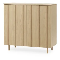 Normann Copenhagen Rib kast 96x98,5 cm, Oak< Kasten & Vitrines