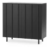 Normann Copenhagen Rib kast 96x98,5 cm, Soft Black< Kasten & Vitrines