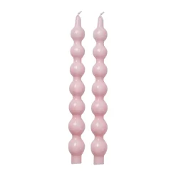 RICE kaarsen 30,2 cm 2-pack, Soft pink< Kaarsen