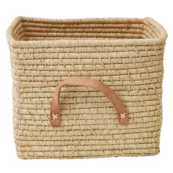 RICE raffia opbergmand, Natuur< Opbergoplossingen Voor De Kinderkamer|Opbergmanden