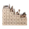 Bloomingville Richie kerstkalender 33x38 cm, Natuur< Kerstdecoraties