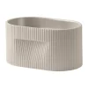Muuto Ridge pot 13 cm, Beige< Bloempotten