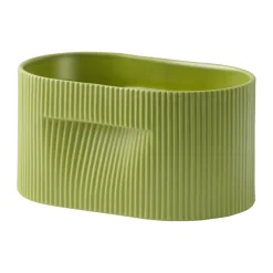 Muuto Ridge pot 13 cm, Moss green< Bloempotten
