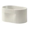 Muuto Ridge pot 13 cm, Off-white< Bloempotten