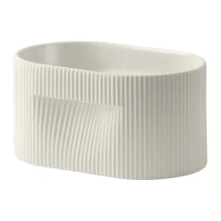 Muuto Ridge pot 13 cm, Off-white< Bloempotten