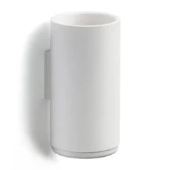 Zone Denmark RIM tandenborstelbeker met wandhouder 13,6 cm, White< Tandenborstelhouders