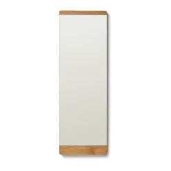 Form & Refine Rim wandspiegel 35x110 cm, Eikenhout< Wandspiegels