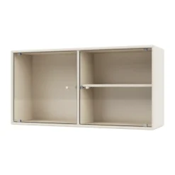 Montana Ripple I vitrinekast 69,6x35,4x20 cm, Oat< Kasten & Vitrines