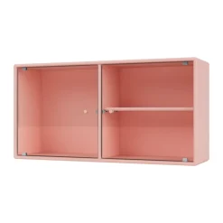 Montana Ripple I vitrinekast 69,6x35,4x20 cm, Ruby< Kasten & Vitrines