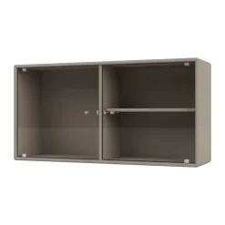 Montana Ripple I vitrinekast 69,6x35,4x20 cm, Truffle< Kasten & Vitrines