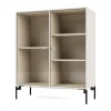 Montana Ripple II vitrinekast 69,6x82,2x30 cm, Oatpoten black< Kasten & Vitrines