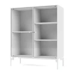 Montana Ripple II vitrinekast 69,6x82,2x30 cm, Snowpoten snow< Kasten & Vitrines