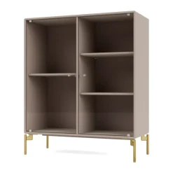 Montana Ripple II vitrinekast 69,6x82,2x30 cm, Mushroompoten messing< Kasten & Vitrines