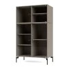Montana Ripple III vitrinekast 69,6x117,6x38 cm, Trufflepoten black< Kasten & Vitrines