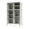 Montana Ripple III vitrinekast 69,6x117,6x38 cm, Nordicpoten brass< Kasten & Vitrines