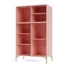 Montana Ripple III vitrinekast 69,6x117,6x38 cm, Rubypoten brass< Kasten & Vitrines