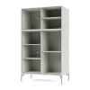 Montana Ripple III vitrinekast 69,6x117,6x38 cm, Nordicpoten chrome< Kasten & Vitrines