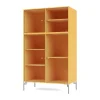 Montana Ripple III vitrinekast 69,6x117,6x38 cm, Acaciapoten chrome< Kasten & Vitrines
