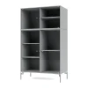Montana Ripple III vitrinekast 69,6x117,6x38 cm, Fjordpoten chrome< Kasten & Vitrines