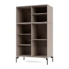 Montana Ripple III vitrinekast 69,6x117,6x38 cm, Mushroompoten black< Kasten & Vitrines