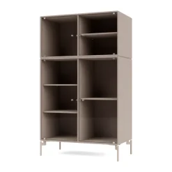 Montana Ripple III vitrinekast 69,6x117,6x38 cm, Mushroompoten mushroom< Kasten & Vitrines