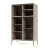 Montana Ripple III vitrinekast 69,6x117,6x38 cm, Mushroompoten brass< Kasten & Vitrines