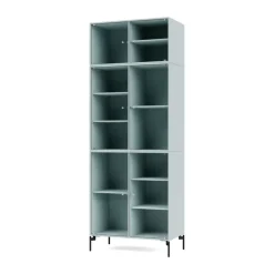 Montana Ripple IV vitrinekast 69,6x187,2x38 cm, Flintpoten black< Kasten & Vitrines