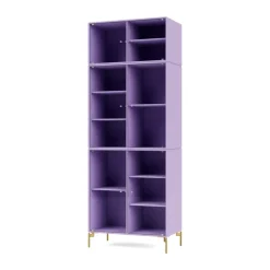 Montana Ripple IV vitrinekast 69,6x187,2x38 cm, Irispoten brass< Kasten & Vitrines