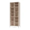 Montana Ripple IV vitrinekast 69,6x187,2x38 cm, Claypoten chrome< Kasten & Vitrines