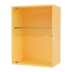 Montana Ripple wandkastje 35,4x46,8x20 cm, Acacia< Kasten & Vitrines