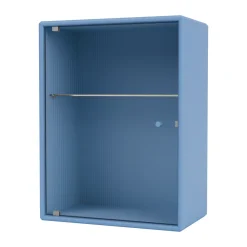 Montana Ripple wandkastje 35,4x46,8x20 cm, Azure< Kasten & Vitrines