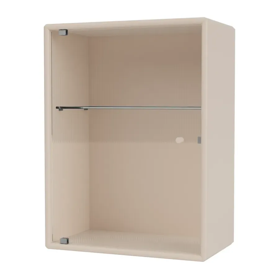 Montana Ripple wandkastje 35,4x46,8x20 cm, Clay< Kasten & Vitrines